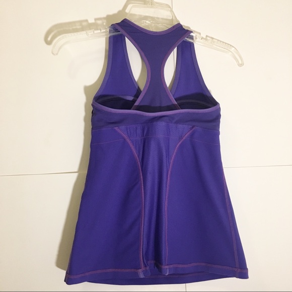 Lululemon athletica racer back tank purple size 4 - Picture 4 of 8
